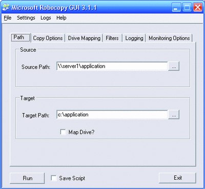 Robocopy Gui